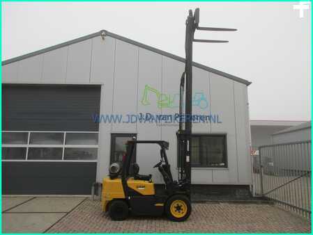 LPG VZV 2007  Doosan G33P-3 3.3t triplex5.6m+freelift+sideshift 7920uur (10)