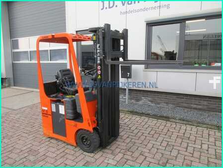 3-wiel elektrische heftrucks 2002  Carer NK10 COMPACT 2146uur! triplex+sideshift+accu80% (7)