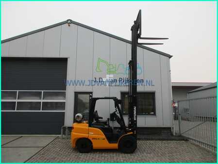 LPG heftrucks 2020  Hyundai 35LN-9A 3.5t 2020 triplex4.7m+shift+4xhydrauliek+TUV (12)