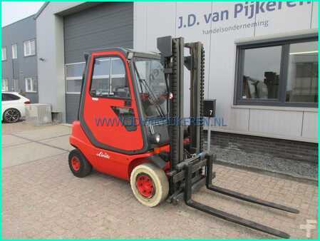 Carretilla elevadora GLP - Linde H25T 5207uur cabine+sideshift+4xhydrauliek (8)