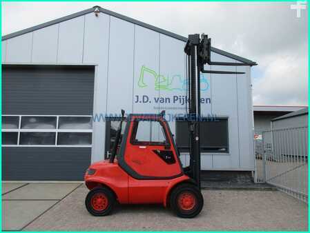 Carretilla elevadora diésel 2001  Linde H45D-04/600 H50D 5000kg sideshift+forkpositioner+cabine (10)