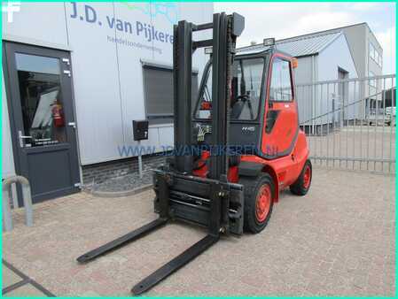 Carretilla elevadora diésel 2001  Linde H45D-04/600 H50D 5000kg sideshift+forkpositioner+cabine (3)
