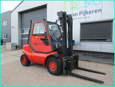 Carretilla elevadora diésel 2001  Linde H45D-04/600 H50D 5000kg sideshift+forkpositioner+cabine (7)