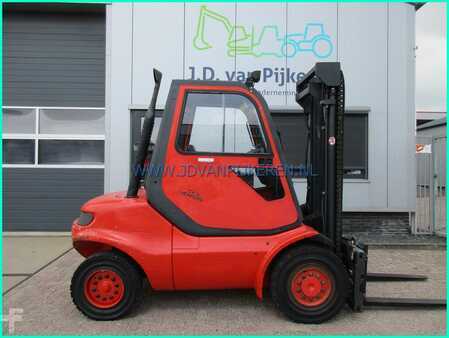 Carretilla elevadora diésel 2001  Linde H45D-04/600 H50D 5000kg sideshift+forkpositioner+cabine (8)