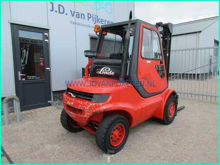Carretilla elevadora diésel 2001  Linde H45D-04/600 H50D 5000kg sideshift+forkpositioner+cabine (9)