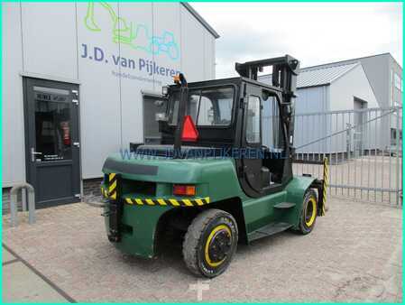 Carrelli elevatori diesel 2000  Clark CMP70D 7000kg Perkins diesel sideshift+4xhydraulic (10)