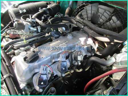 Empilhador a gás 2014  Mitsubishi FG35NT 3500kg triplex4.7m+freelift+sideshift (10)