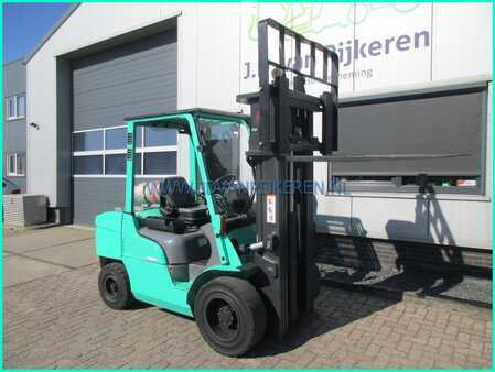 Empilhador a gás 2014  Mitsubishi FG35NT 3500kg triplex4.7m+freelift+sideshift (6)
