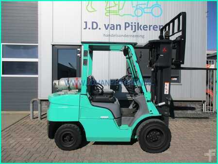 Empilhador a gás 2014  Mitsubishi FG35NT 3500kg triplex4.7m+freelift+sideshift (7)