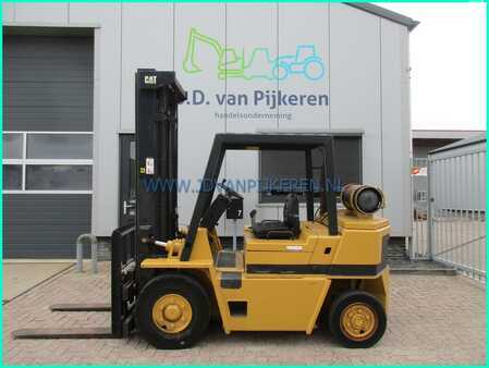 Treibgasstapler - CAT Lift Trucks V80F 4000kg Perkins LPG sideshift+4xhydrauliek (1)