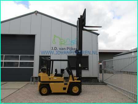 Treibgasstapler - CAT Lift Trucks V80F 4000kg Perkins LPG sideshift+4xhydrauliek (11)