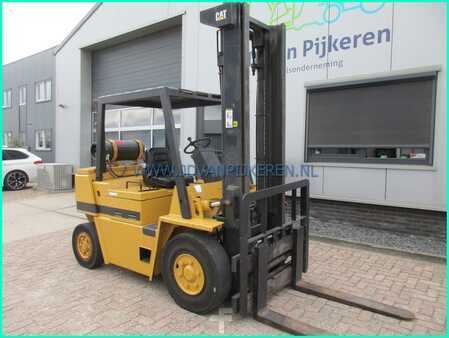 Treibgasstapler - CAT Lift Trucks V80F 4000kg Perkins LPG sideshift+4xhydrauliek (8)
