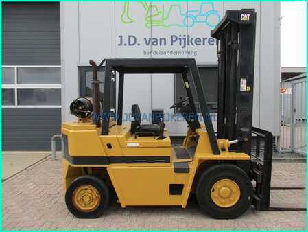 Treibgasstapler - CAT Lift Trucks V80F 4000kg Perkins LPG sideshift+4xhydrauliek (9)