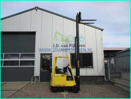 4-wiel elektrische heftrucks - Hyster E1.50XM 216cm high+triplex4.5m+sideshift+battery68% (11)