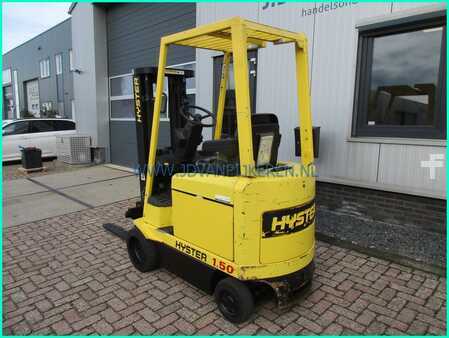 4-wiel elektrische heftrucks - Hyster E1.50XM 216cm high+triplex4.5m+sideshift+battery68% (2)