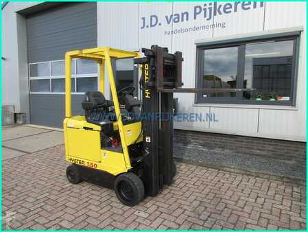 4-wiel elektrische heftrucks - Hyster E1.50XM 216cm high+triplex4.5m+sideshift+battery68% (8)