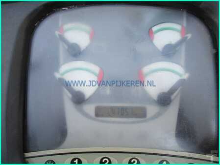 Diesel heftrucks 2000  Hyster H4.50XM 5000kg triplex5.3m+shift+4xhydr+4705hours (6)