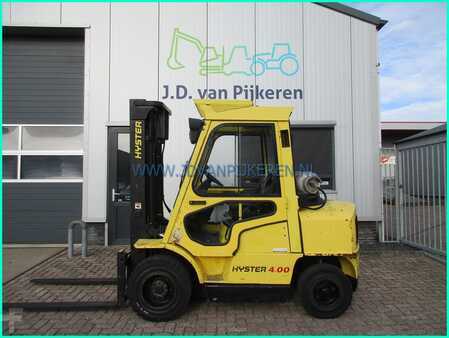 LPG heftrucks 2006  Hyster H4.00XM 2006 8647hours cabine + 3x hydraulic (1)