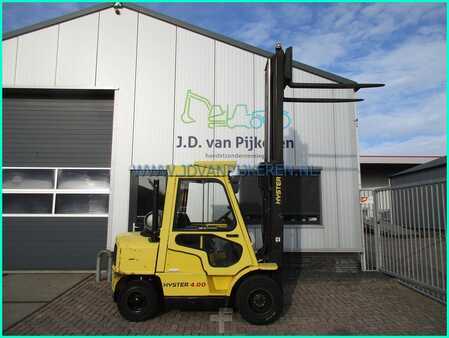 LPG heftrucks 2006  Hyster H4.00XM 2006 8647hours cabine + 3x hydraulic (11)