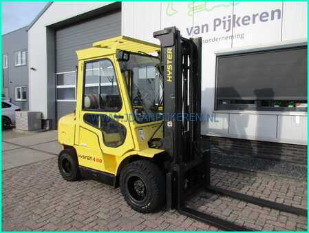 LPG heftrucks 2006  Hyster H4.00XM 2006 8647hours cabine + 3x hydraulic (8)