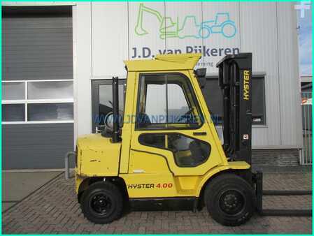 LPG heftrucks 2006  Hyster H4.00XM 2006 8647hours cabine + 3x hydraulic (9)