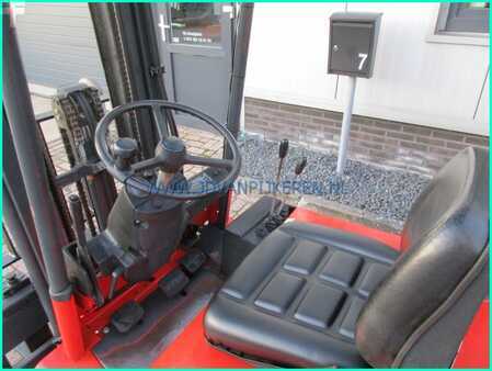 3-wiel elektrische heftrucks 1997  Linde E12 compact 7694hours+triplex4.7m+sideshift+battery83% (3)