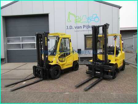 Gázüzemű targoncák - Hyster H4.00XM 4t + 4.5t sideshift+forkpositioner+cabine (2)