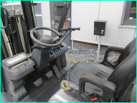 Gas gaffeltruck 2010  Nissan G1D2A30LQ 3t 2010 freelift+sideshift+4x hydraulic (4)