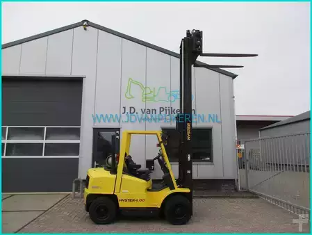 Treibgasstapler 2000  Hyster H4.00XMS-6 4500kg forkpositioner+sideshift+5392hours (10)