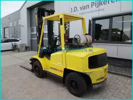 Treibgasstapler 2000  Hyster H4.00XMS-6 4500kg forkpositioner+sideshift+5392hours (2)