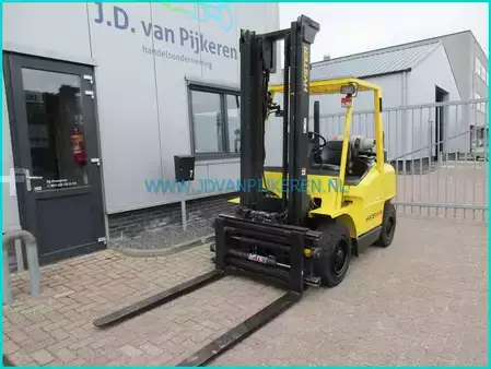 Treibgasstapler 2000  Hyster H4.00XMS-6 4500kg forkpositioner+sideshift+5392hours (4)