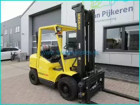 Treibgasstapler 2000  Hyster H4.00XMS-6 4500kg forkpositioner+sideshift+5392hours (7)