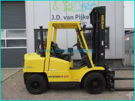 Treibgasstapler 2000  Hyster H4.00XMS-6 4500kg forkpositioner+sideshift+5392hours (9)