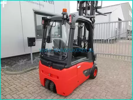 Eléctrica de 3 ruedas 2017  Linde E18-02 5355hours+triplex6.47m+shift+battery70% (10)