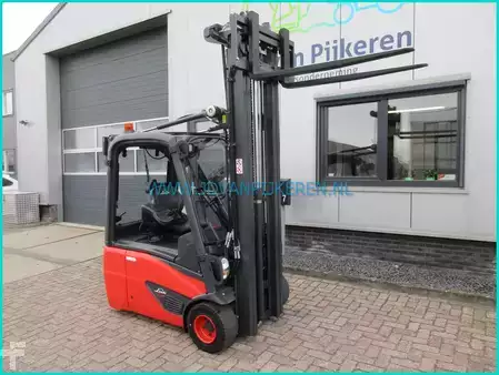 Eléctrica de 3 ruedas 2017  Linde E18-02 5355hours+triplex6.47m+shift+battery70% (8)