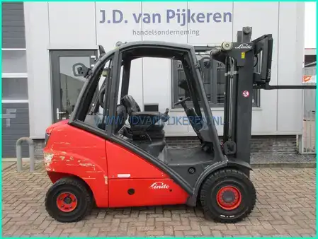 Carrelli elevatori diesel 2009  Linde H35D diesel+triplex4.6m+freelift+sideshift+container (8)