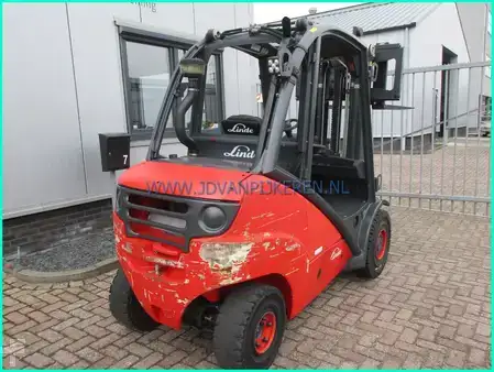 Carrelli elevatori diesel 2009  Linde H35D diesel+triplex4.6m+freelift+sideshift+container (9)