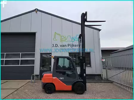 Dieseltruck 2007  Toyota 52-8FDF30 diesel 5685hours+triplex+sideshift+cabin (11)