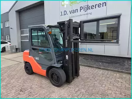 Dieseltruck 2007  Toyota 52-8FDF30 diesel 5685hours+triplex+sideshift+cabin (8)
