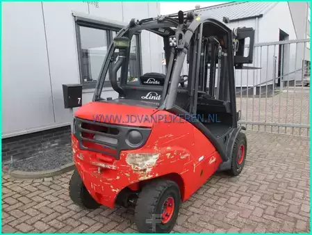 Chariots élévateurs diesel 2009  Linde H35D diesel 2009 triplex4.6m+freelift+sideshift (9)