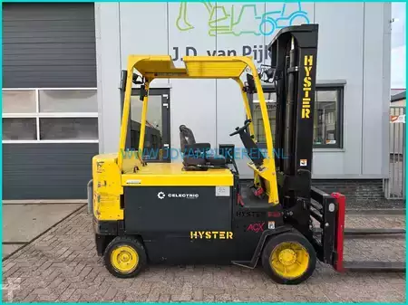 Elektro 4 Rad 2007  Hyster E5.50XL ACX 5.5t 6377hours+battery99%+shift+forkpositioner (8)