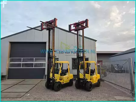 Diesel heftrucks 2003  Hyster H3.00XM Perkins diesel+sideshift+forkpositioner (6)
