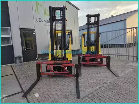 Diesel heftrucks 2003  Hyster H3.00XM Perkins diesel+sideshift+forkpositioner (7)