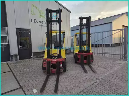 Diesel heftrucks 2003  Hyster H3.00XM Perkins diesel+sideshift+forkpositioner (8)