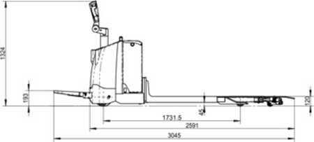 Wózki systemowe do implementacji - Superlift Electric Car Mover- SLXTD25 (2)