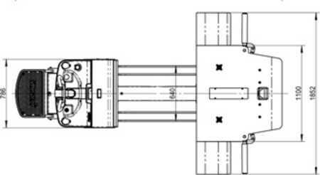 Wózki systemowe do implementacji - Superlift Electric Car Mover- SLXTD25 (3)