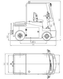 Wózki systemowe do implementacji - Superlift Electric Rider Tuggers SL RT-200 (2)