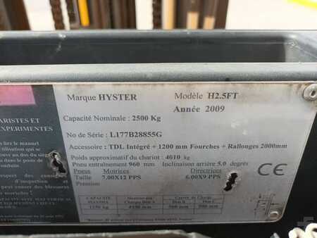 Carretilla elevadora diésel 2009  Hyster H3.5FT (6)