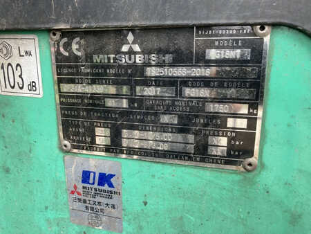 Dieselstapler - [div] koop mitsubishi heftruck FG18NT (10)