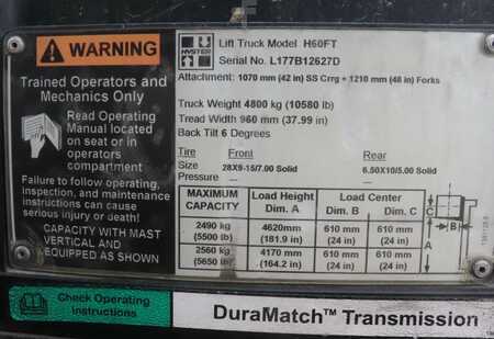 Propane Forklifts 2006  Hyster H60FT (2)